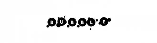 bubble  baixar fontes gratis