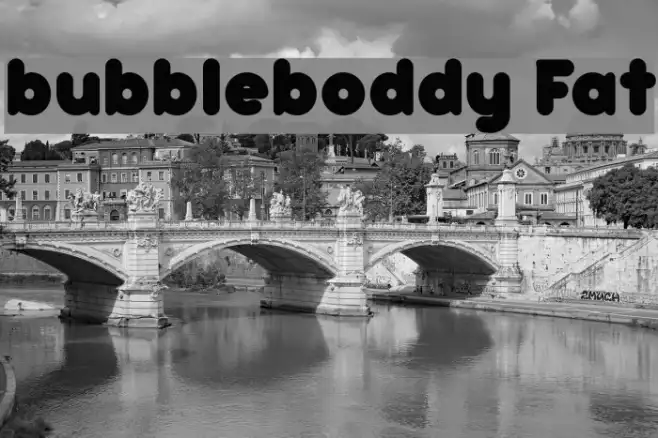 bubbleboddy Fat Example 2