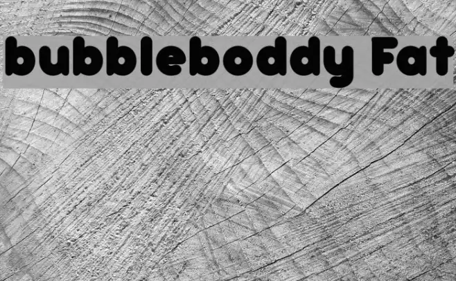 bubbleboddy Fat Example 3