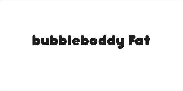 bubbleboddy Fat Logo