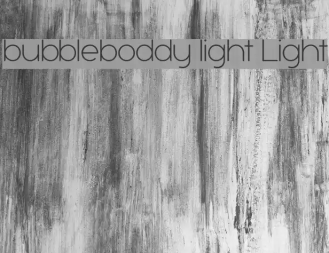 bubbleboddy light Light Polices examples