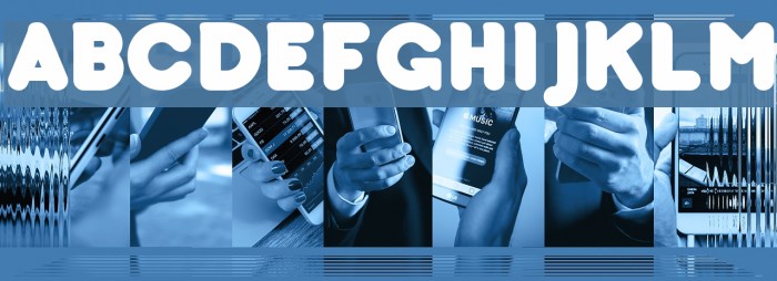 bubbleboddy Font examples