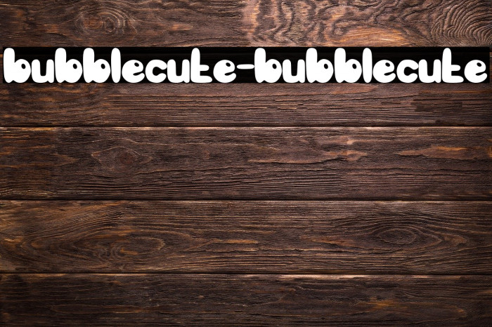 bubblecute-bubblecute Example 1