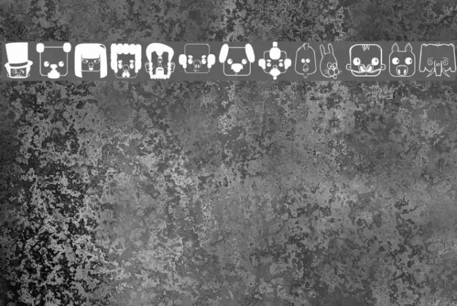 bubbledco Font examples