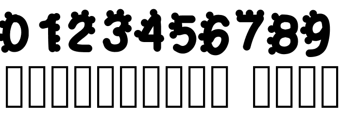 bubblefont Font OTHER CHARS