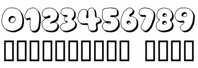 bubblegums Font OTHER CHARS