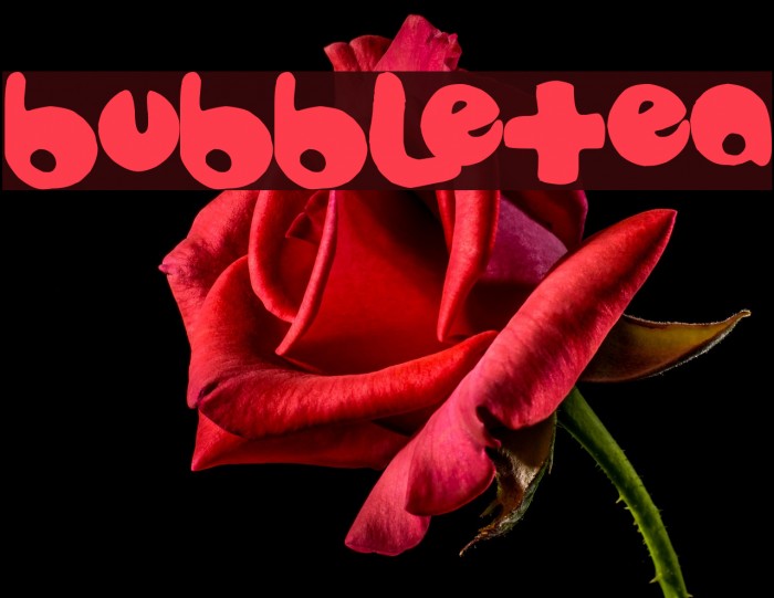 bubbletea Font examples