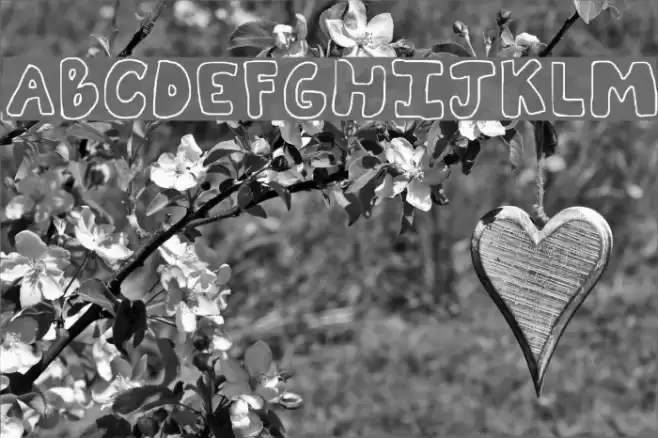 bubblii Font examples