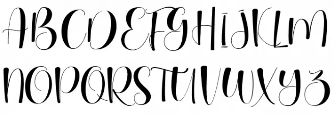 budyloves Regular Schriftart Groß