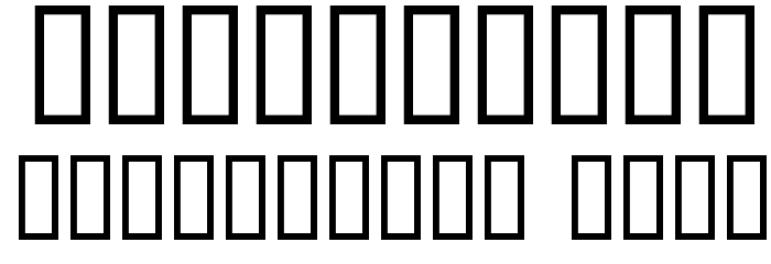 buffy Font OTHER CHARS