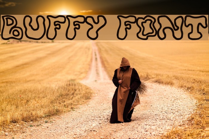buffy Font examples