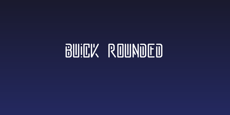 buick rounded Social Header