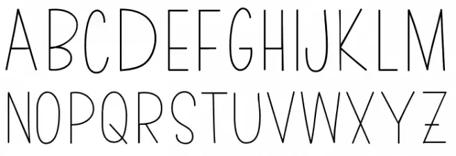bumblebeethin Medium フォント 大文字