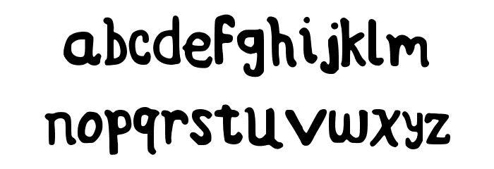 bundafont Font LOWERCASE