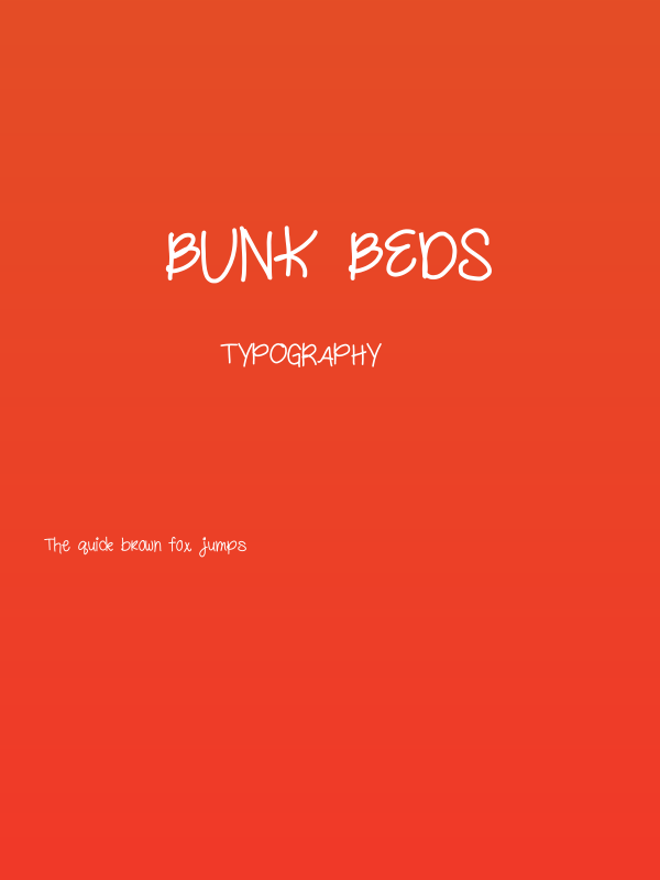 bunk beds Poster