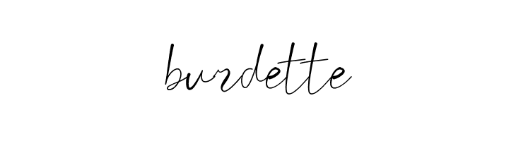 burdette  नि: शुल्क फ़ॉन्ट्स डाउनलोड