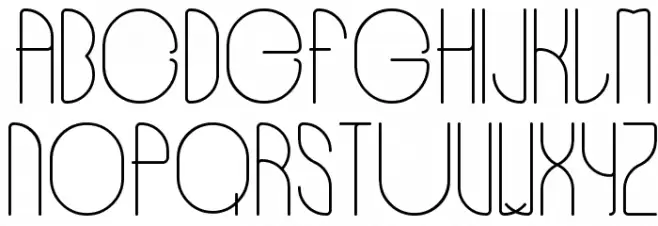 burger Schriftart Groß