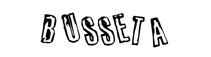 busseta  Frei Schriftart Herunterladen
