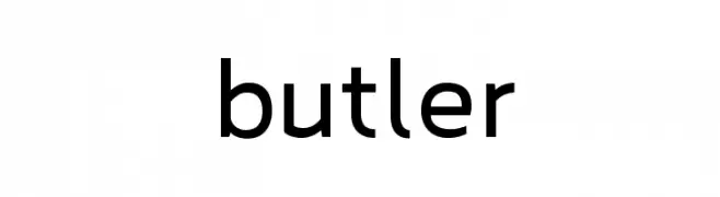 butler  Fuentes Gratis Descargar