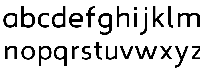 butler Font LOWERCASE
