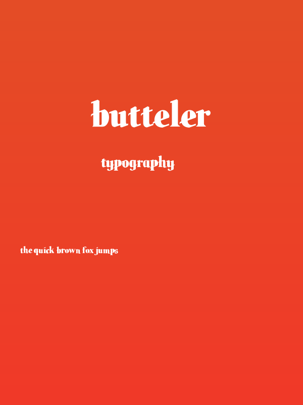 butteler Poster