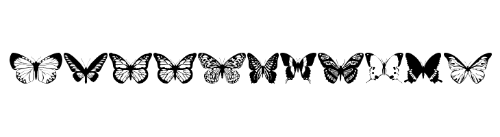 butterflips Font