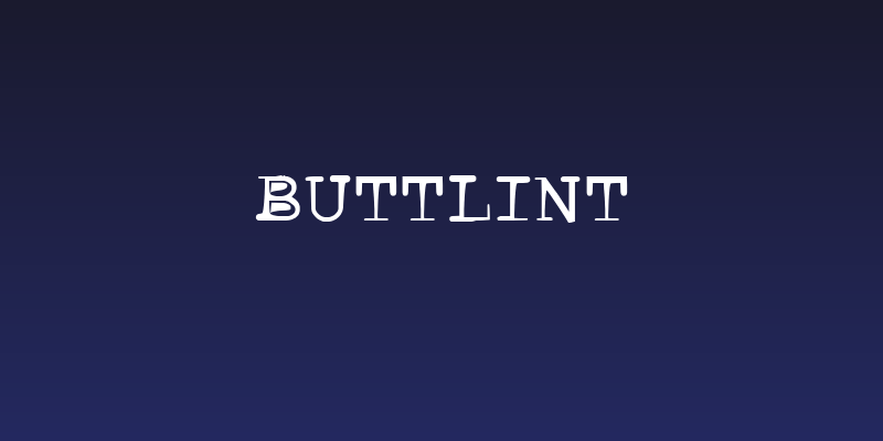 buttlint Social Header