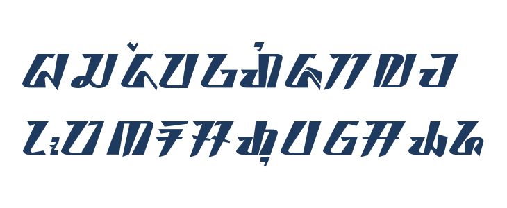 buwana - aksara sunda Lowercase