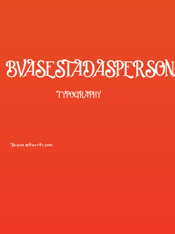 BvasEstadasPersonalUseOnly-Regu Poster