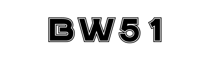 BW51  baixar fontes gratis