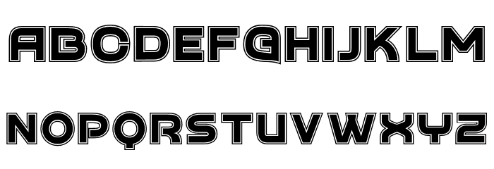 BW51 Font UPPERCASE
