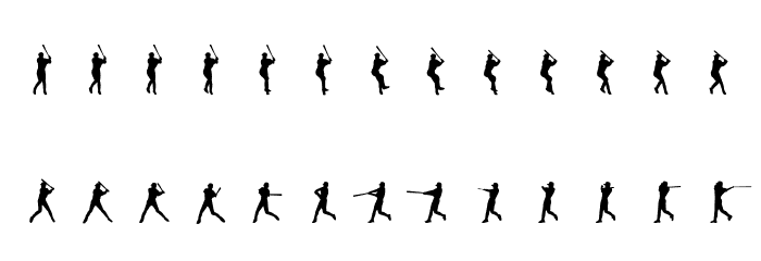 BW51 Font LOWERCASE