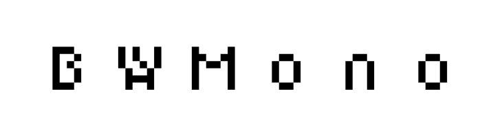BWMono  Frei Schriftart Herunterladen
