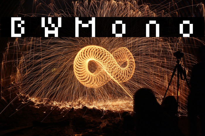 BWMono Font examples