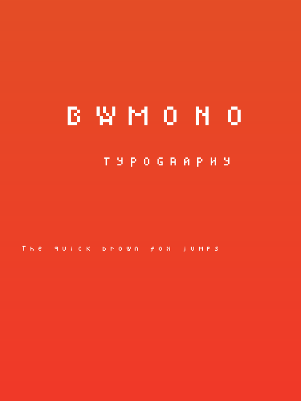 BWMono Poster