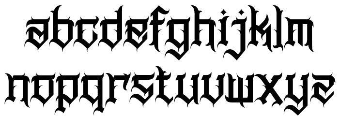 BWSNORTHLAND Font LOWERCASE