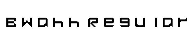 Bwahh Regular Font