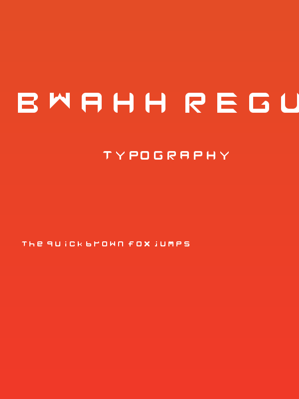 Bwahh Regular Poster