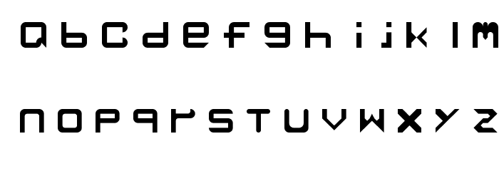 Bwahh Regular Font LOWERCASE