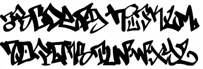 Bway फ़ॉन्ट लोअरकेस