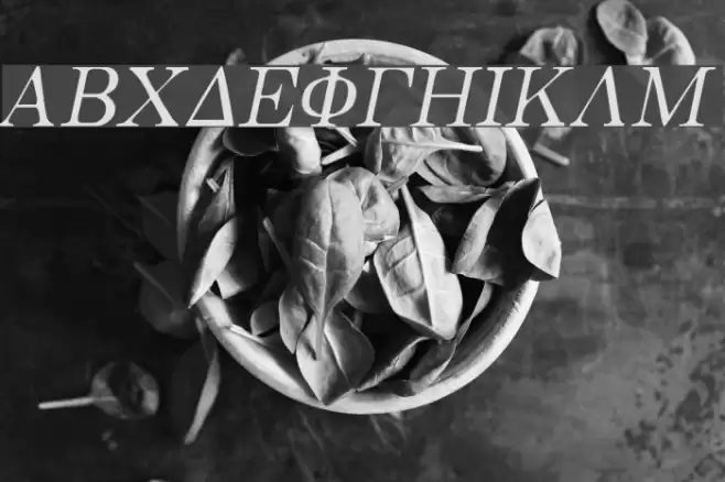 Bwgrki Font examples