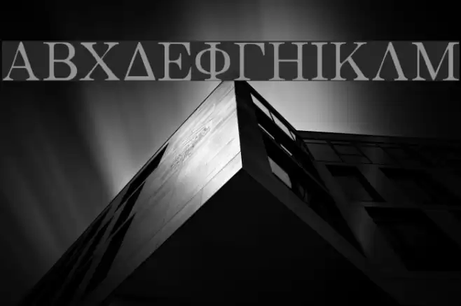 Bwgrkl Schriftart examples