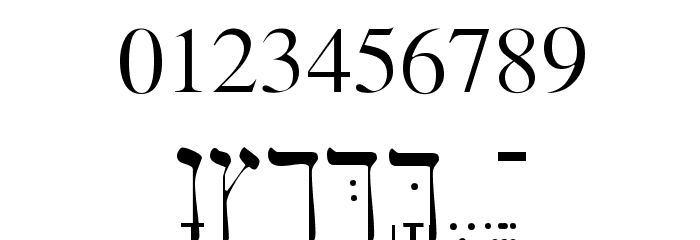 Bwhebl Font OTHER CHARS