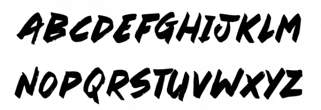 By Grace Fonte MINÚSCULAS