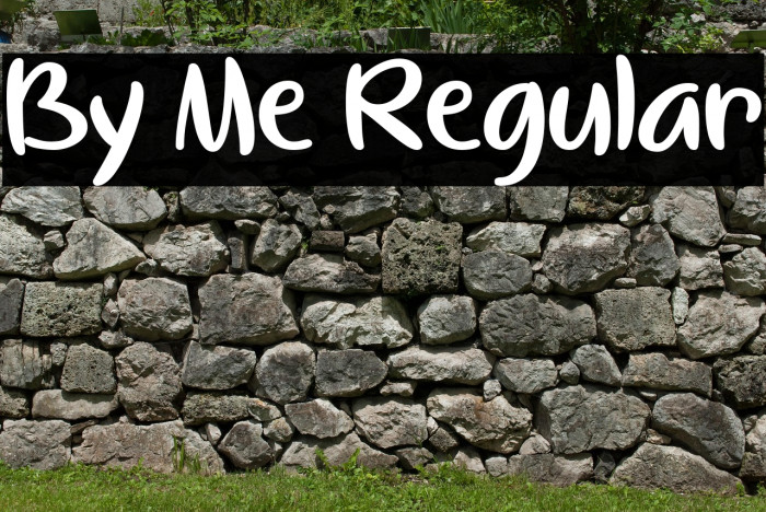 By Me Regular Example 1