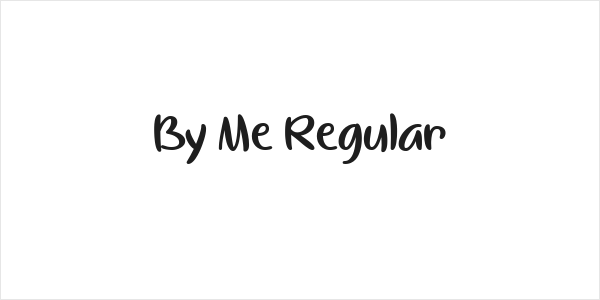 By Me Regular Logo