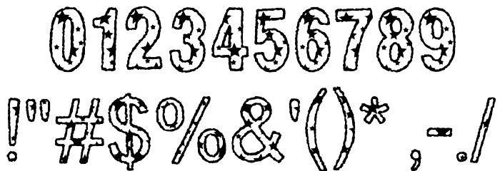 By Starlight Font OTHER CHARS