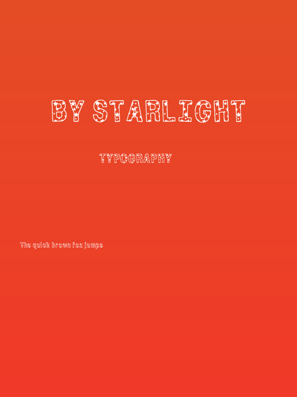 By Starlight Poster