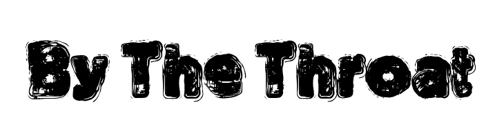 By The Throat Font
