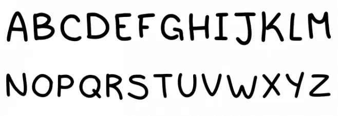 Byastrales Regular Schriftart Groß